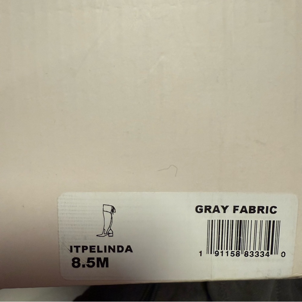Elegant Over-the-Knee Boots in Dark Gray by Ivanka Trump - Picture 5 of 10